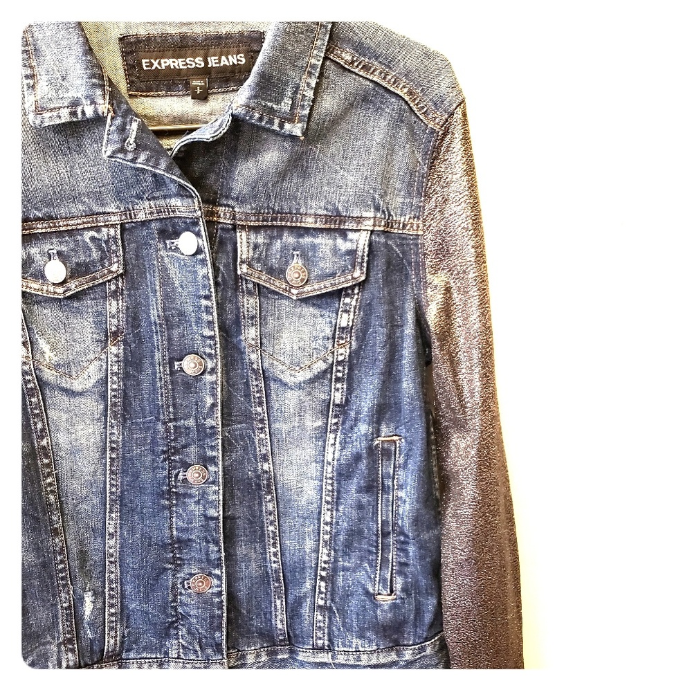 •Express Jeans demin jacket flawless•